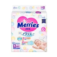 Изображение товара Merries подгузники р-р. NB (до 5 кг), №90