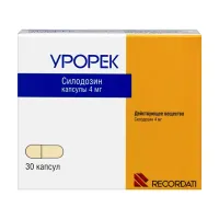 Изображение товара Урорек капсулы 4мг, №30