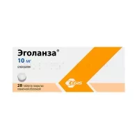 Изображение товара Эголанза таблетки покрыт. п/о 10мг, №28