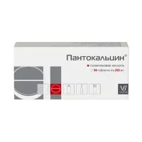 Изображение товара Пантокальцин таблетки 250мг, №50