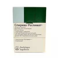 Изображение товара Спирива Респимат раствор д/ингаляций 2,5мкг/мл, 60 доз