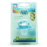 Изображение товара Canpol Babies Night Dreams Силиконовая соска-пустышка (0-6 мес.)цвет в ассорт.