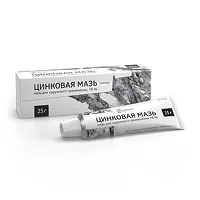 Изображение товара Цинковая мазь д/наружн. прим. 10%, 25г, Самарамедпром