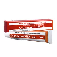Изображение товара Стелланин-ПЭГ мазь д/наружн. прим. 3%, 20г