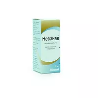 Изображение товара Неванак капли глазные 0,1%, 5мл