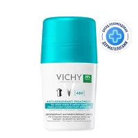 Изображение товара Vichy Deodorants Шариковый дезодорант-антиперспирант против белых и желтых пятен 48ч, 50мл