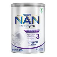 Изображение товара Nestle NAN 3 Гипоаллергенный сухая смесь (12+мес), 400г