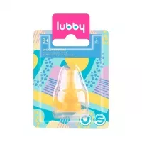 Изображение товара Lubby соска латексная средний поток (3+ мес), 2шт