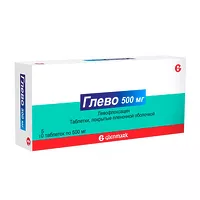 Изображение товара Глево таблетки п/о 500мг, №10