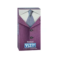 Изображение товара Vizit Ribbed презервативы ребристые, 12шт