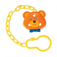 Изображение товара Пома Прищепка Мишка для сосок-пустышек (0+)