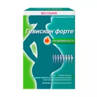 Изображение товара Гевискон форте суспензия д/приема внутрь мятная 1000мг+200мг, №12