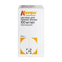 Изображение товара Кеппра раствор д/приема внутрь 100мг/мл, 300мл