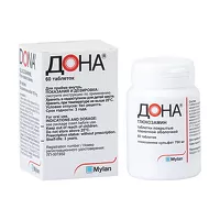 Изображение товара Дона таблетки покрыт. п/о 750мг, №60