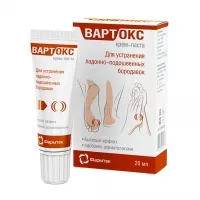 Изображение товара Вартокс крем-паста против ладонно-подошвенных бородавок, 20мл
