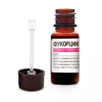 Изображение товара Фукорцин-СамараМедПром раствор д/наружн. прим. с помазком, 10мл