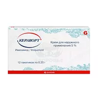 Изображение товара Кераворт крем д/наружн. прим. 5%, 0,25г №12