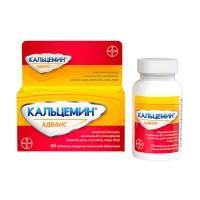 Изображение товара Кальцемин Адванс таблетки покрыт. п/о, №60 Контракт Фармакал