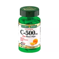 Изображение товара Nature's Bounty Витамин С плюс шиповник таблетки, 500мг, №100