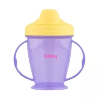 Изображение товара Lubby поильник-непроливайка с твердым носиком (9+мес), 175мл