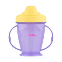 Изображение товара Lubby поильник-непроливайка с твердым носиком (9+мес), 175мл