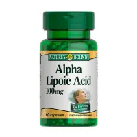 Изображение товара Nature's Bounty Альфа-липоевая кислота капсулы 100мг, №60