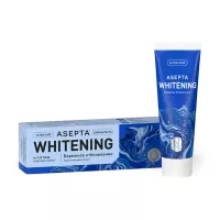 Изображение товара Asepta Whitening бережное отбеливание зубная паста для укрепления зубной эмали, 75мл