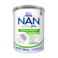 Nestle NAN Тройной комфорт сухая смесь (0+мес), 400г