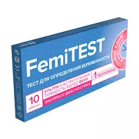 Изображение товара Femitest тест на определение беременности, 1шт