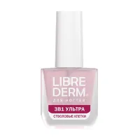 Изображение товара Librederm Nail Care лак для ногтей 3в1 ультра Стволовые клетки, 10мл