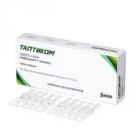 Изображение товара Таптиком капли глазные 15мкг+5мг/мл, 0,3мл №30