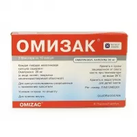 Изображение товара Омизак капсулы кишечнораст. 20мг, №30