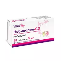 Изображение товара Небиволол-СЗ таблетки 5мг, №28