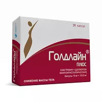 Изображение товара Голдлайн Плюс капсулы 15мг+153,5мг, №30
