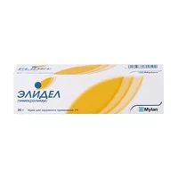 Изображение товара Элидел крем д/наружн. прим. 1%, 30г