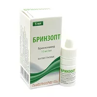Изображение товара Бринзопт капли глазные 10мг/мл, 5мл