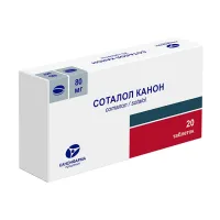 Изображение товара Соталол Канон таблетки 80мг, №20