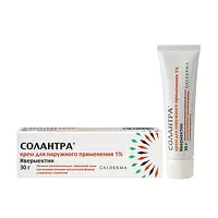 Изображение товара Солантра крем д/наружн. прим. от розацеа 1%, 30г