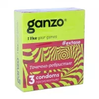 Изображение товара Ganzo Extase презервативы точечные ребристые, №3