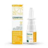 Изображение товара Олифрин спрей назальный для увлажнения слизистой носа, 15мл