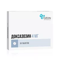 Изображение товара Доксазозин Озон таблетки 4мг, №30