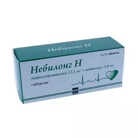 Изображение товара Небилонг Н таблетки 12,5мг+5мг, №30