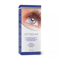 Изображение товара Optimum раствор для обработки и хранения контактных линз, 120мл