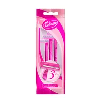 Изображение товара Delicate Rapira Berry одноразовые женские станки бритвенные, 3шт