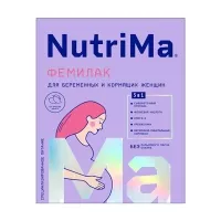 NutriMa Фемилак смесь для беременных и кормящих женщин со вкусом манго, 350г