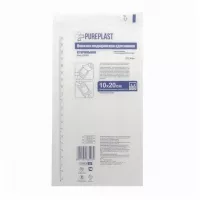 Pureplast повязка медицинская фиксирующая на нетканой основе (10*20см), №1