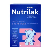 Изображение товара Nutrilak Premium 3 сухой молочный напиток (12+мес), 600г