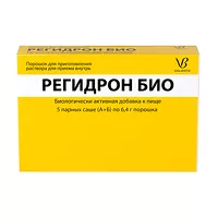 Изображение товара Регидрон Био порошок д/пригот. р-ра д/приема внутрь (А+Б), №5