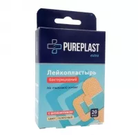 Изображение товара Pureplast Extra пластырь бактерицидный на тканевой основе телесного цвета, №20