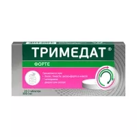 Изображение товара Тримедат Форте таблетки с пролонг. высвоб. покрыт. п/о 300мг, №20